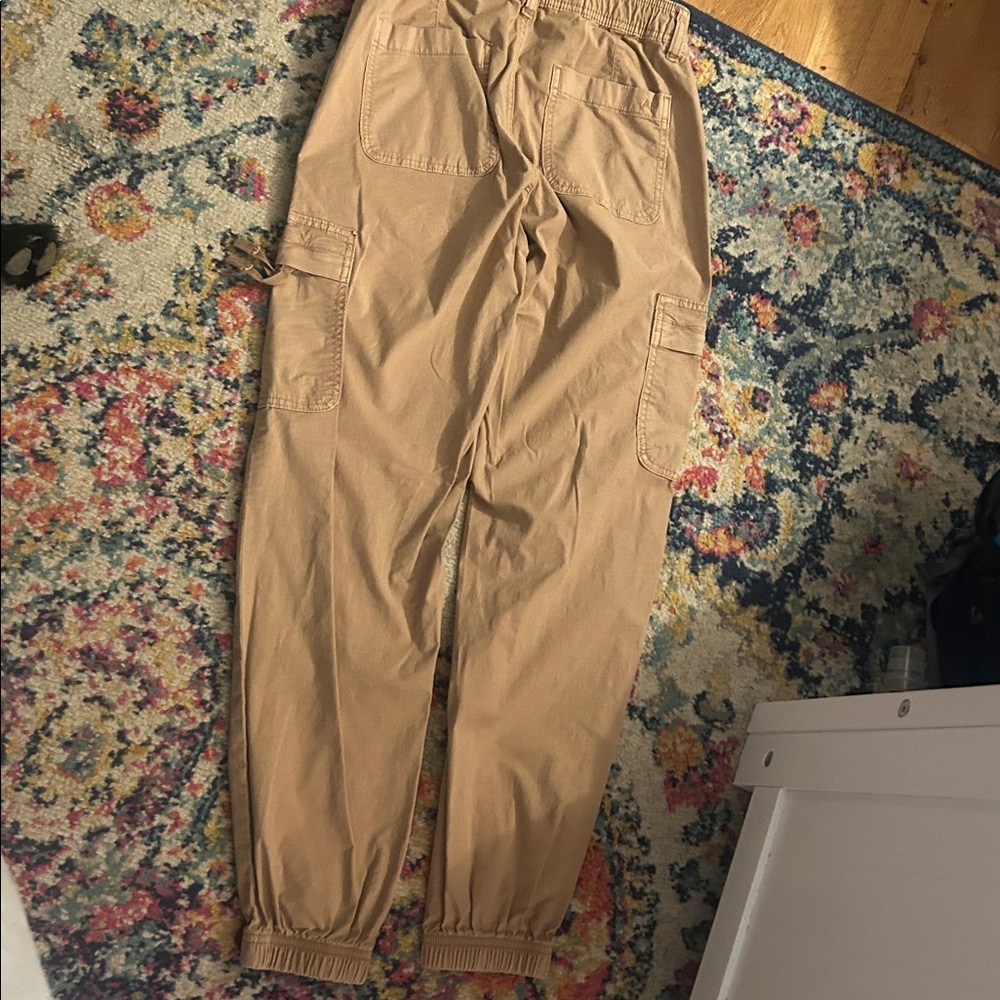 American Eagle Outfitters women tan Cargo Pants - Picture 4 of 5